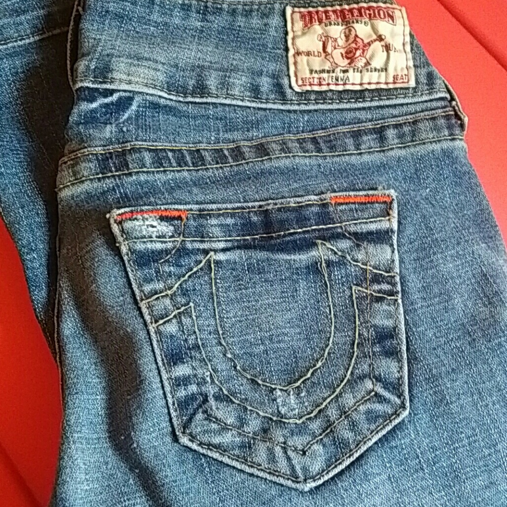 True Religion Emma Jeans, sz 27 Short